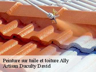 Peinture sur tuile et toiture 43380