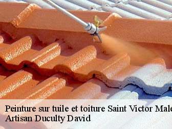 Peinture sur tuile et toiture 43140