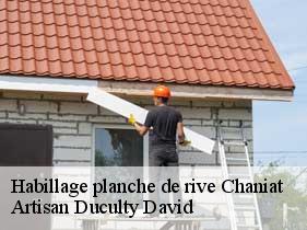 Habillage planche de rive chaniat-43100 Artisan Graff