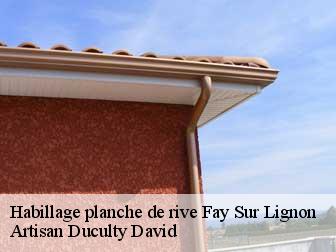 Habillage planche de rive