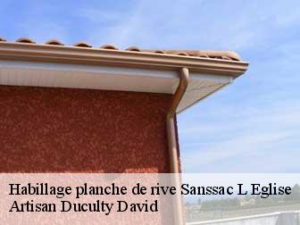 Habillage planche de rive