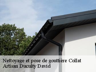 Nettoyage et pose de gouttière collat-43230 Artisan Graff