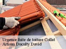 Urgence fuite de toiture collat-43230 Artisan Graff