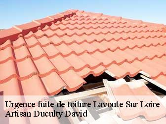 Urgence fuite de toiture 43800