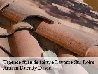 Urgence fuite de toiture