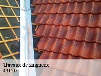 Travaux de zinguerie 43170