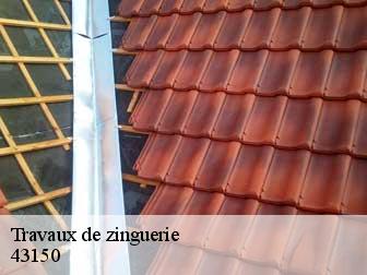 Travaux de zinguerie 43150